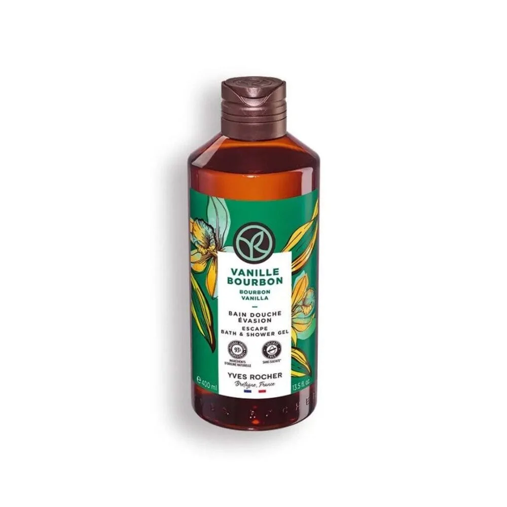 VANILLE Yves Rocher Vanille Bourbon Bain Douche 400ML - Image 1