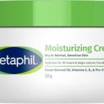Cetaphil Moisturizing Cream | Face & Body | Men & Women | Dry to Normal Sensitive Skin | Non-Comedogenic | Vit B5, Niacinamid & Panthenol | Unscented | 250g |