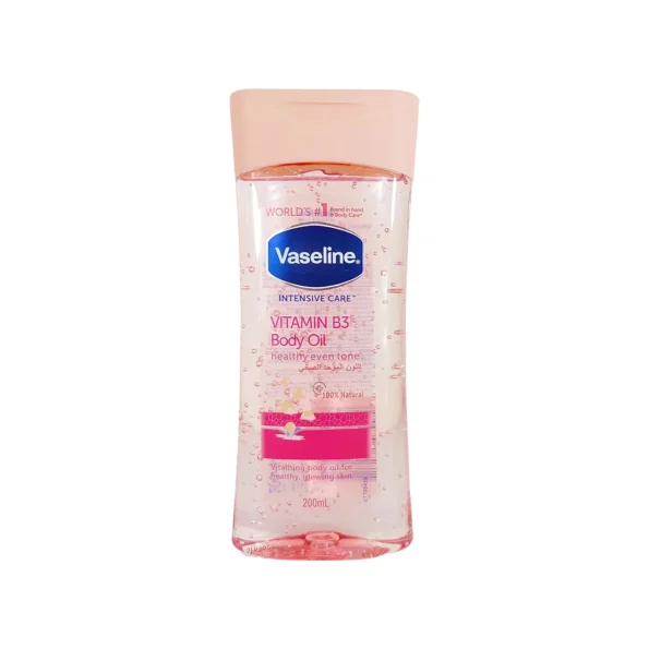 VaselineIntensiveCareVitaminB3BodyOil200ml_4fe6e0ac-6fcd-482f-bcd0-5efa4acd222d-595x595 Vaseline intensive care 200ML VITAMIN B3 BODY OIL - Image 1