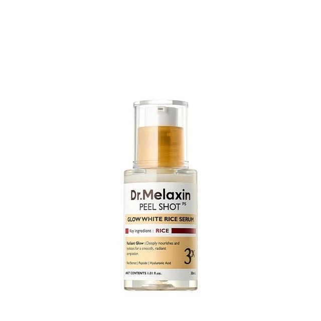 drmelaxin-peel-shot-glow-white-rice-serum-30ml-7004311 Dr. Melaxin Peel Shot PS Glow White Rice Serum 30mL - Image 1
