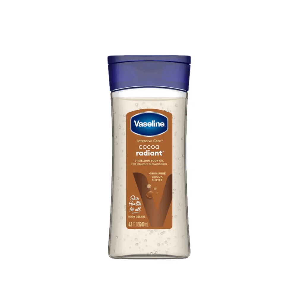 vaseline-huile-intensive-care-cocoa-radiant-200ml Vaseline Intensive care 200ML cacao ridiant - Image 1
